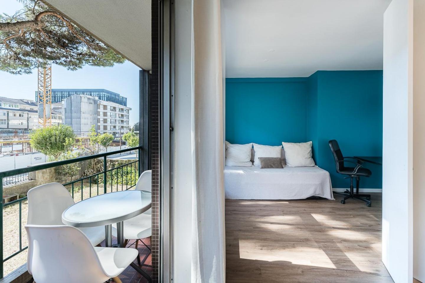 Ferienwohnung Guestready - Shades Of Blue With Balcony Porto Exterior foto